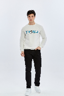 Resim Paul&More Erkek Sweat Trend Baskı 0 Yaka 2 İp