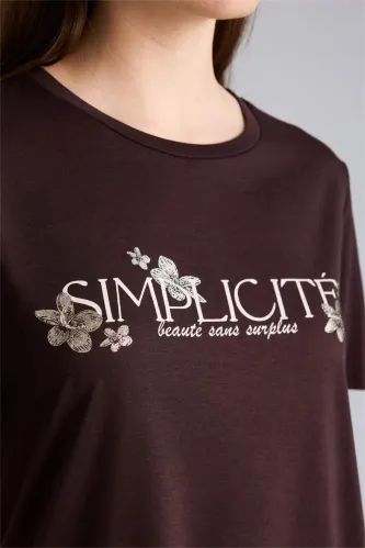 Resim Defacto Kadın T-shirt G9260AX/BN340