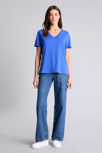 Resim Defacto Kadın T-shirt W9578AZ/BE46