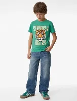 Resim Koton Erkek Çocuk T-shirt 6SKB10012TK