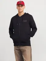 Resim Jack & Jones Jjecorp Logo Sweat Zıp Hood Noos Erkek Sweat 12265177