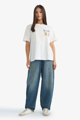 Resim Defacto Kadın T-shirt G0847AX/WT32