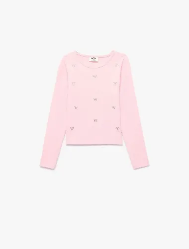 Resim Koton Kız Çocuk Sweat 7WKG10063AK