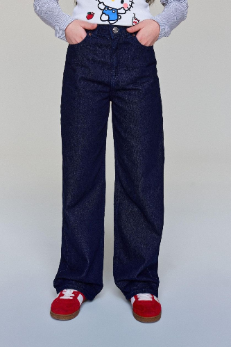 Resim Defacto Kız Çocuk Jean Pantolon G4648A8/NM26