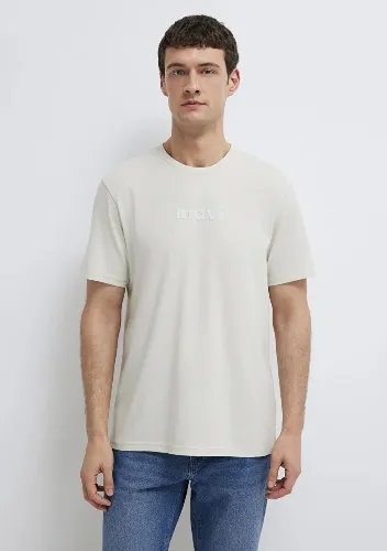 Resim Mavi Regular Erkek  T-shirt M0612732-70142