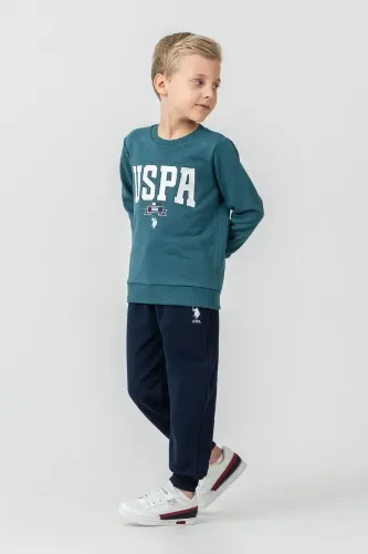 Resim U.S. Polo Assn Kids Erkek Çocuk Sweat Takım US2628-G