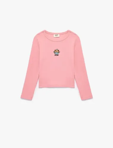 Resim Koton Kız Çocuk Sweat 7WKG10518AK