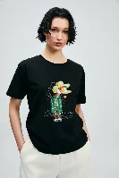 Resim Lufian Fame Kadın T-shirt 121020041