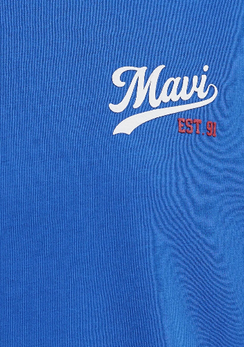 Resim Mavi Kadın T-shirt M1613877-70912