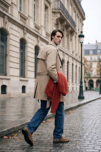 Resim Defacto Erkek Mont D5528AX/BG716