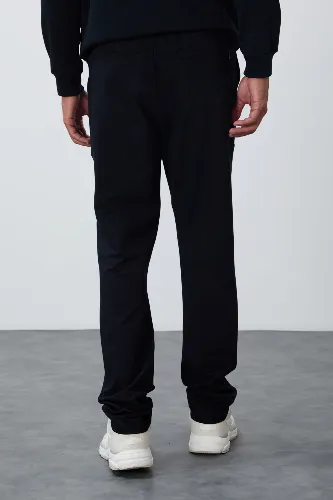 Resim T06Er-84682 Düz Paça Erkek Eşofman Alt