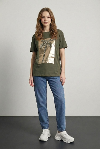 Resim QUZU Kadın T-shirt