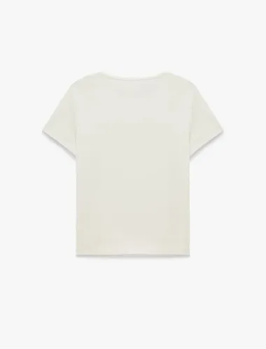 Resim Koton Kadın T-shirt 6SAL10847IK