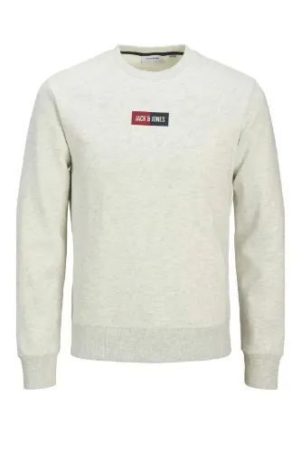 Resim Jack & Jones Jjpan Sweat Crew Neck Smu Erkek Sweat 12310759