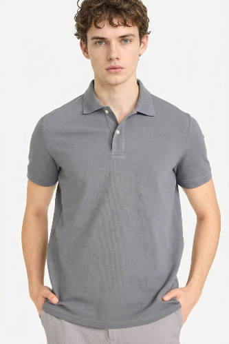 Resim Defacto Erkek T-shirt E9504AX/GR206