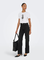 Resim Only Onljuıcy-Wauw Hw Wıde Dnm Gua006 Noos Kadın Jean Pantolon 15361728