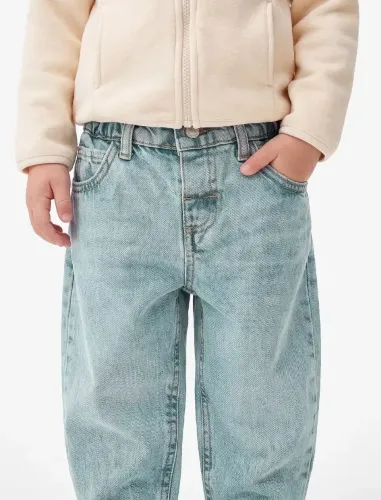 Resim Koton Erkek Bebek Jean Pantolon 7WMB40001TD