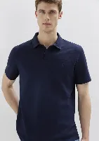 Resim Mavi Erkek T-shirt M0613267-86415