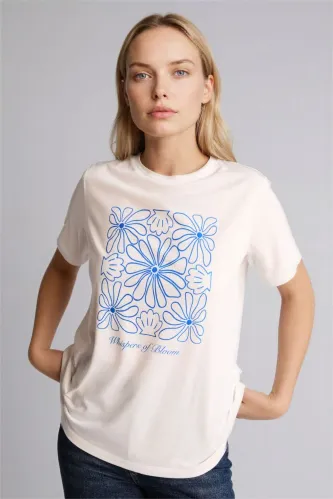 Resim Defacto Kadın T-shirt H2448AX/ER105