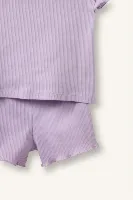 Resim Defacto Kız Bebek Şort Takım H5482A5/PR67