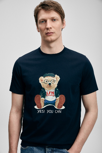 Resim Lufian Teddy Erkek T-shirt 111020305