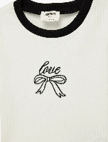 Resim Koton Kız Çocuk T-shirt 6SKG10111AK