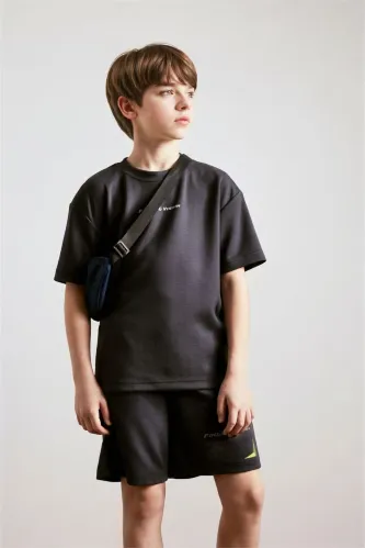Resim Defacto Erkek Çocuk T-shirt H3041A8/AR31