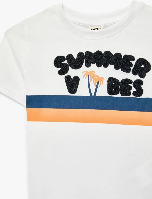 Resim Koton Erkek Bebek T-shirt 6SMB10039TK