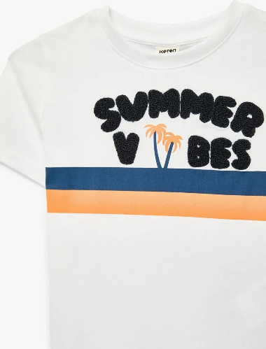 Resim Koton Erkek Bebek T-shirt 6SMB10039TK