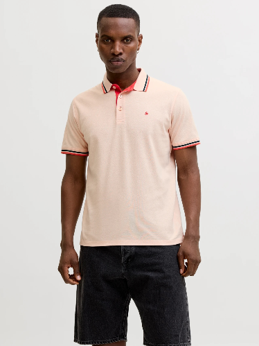 Resim Jack & Jones Jjepaulos Polo Ss Noos Erkek T-shirt 12136668