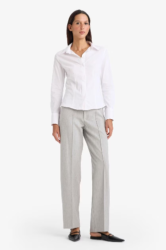 Resim Defacto Kadın Uzun Kol Gömlek I5278AZ/WT36