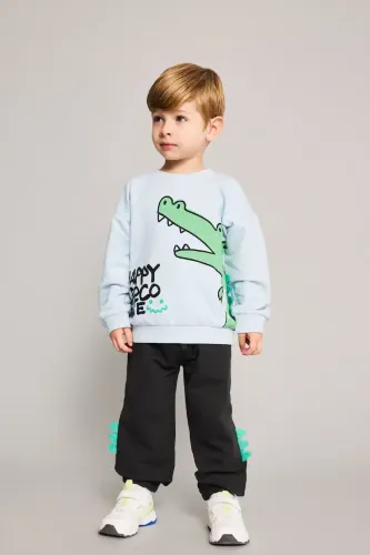 Resim Defacto  Erkek Bebek Sweat Takım I3754A5/BE771