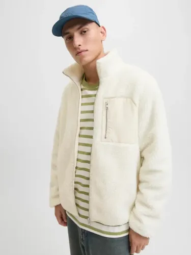 Resim Jack & Jones Jjbradley Teddy Jacket Erkek Ceket 12284775