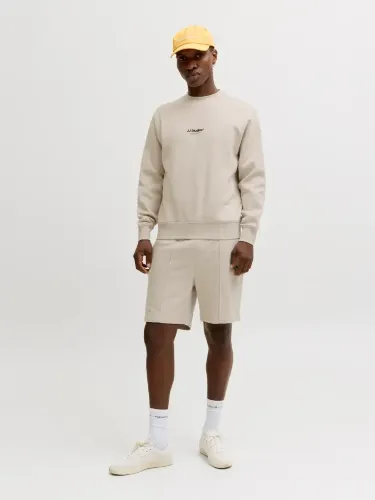 Resim Jack & Jones Jjesoho Sweat Crew Neck Noos Erkek Sweat 12278791