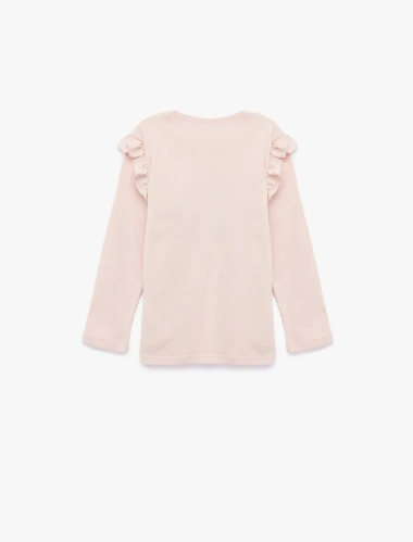 Resim Koton Kız Bebek Sweat 6WMG10036AK