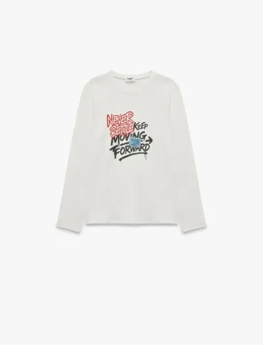 Resim Koton Erkek Çocuk Sweat 7WKB10144TK