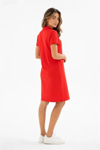 Resim Fashion Friends Kadın Polo Yaka Elbise 26Y0499K1