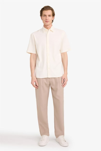 Resim Defacto Erkek Kısa Kol Gömlek E7727AX/ER100