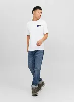 Resim Jack & Jones Jjecorp Logo Tee Play Ss O-Neck Noos Erkek T-shirt 12233999