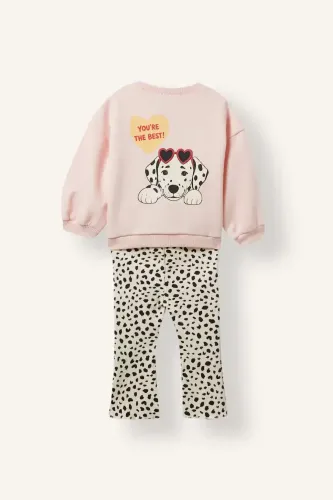 Resim Defacto Kız Bebek Sweat Takım I9732A5/PN300