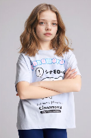 Resim Defacto Kız Çocuk T-shirt H1554A8/BE216