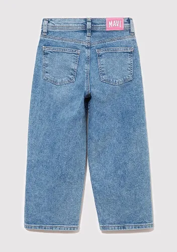 Resim Mavi Barrel Kız Çocuk Jean Pantolon M7010510-88228