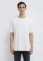 Resim Mavi Erkek T-shirt M0611596-620