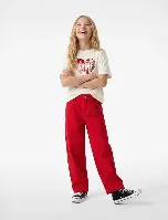 Resim Koton Kız Çocuk T-shirt 6SKG10523AK