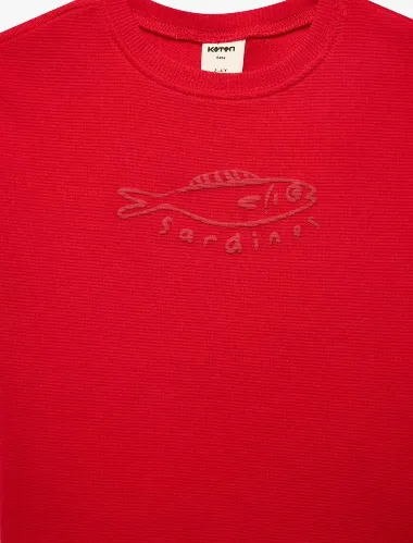 Resim Koton Erkek Bebek T-shirt 6SMB10208TK
