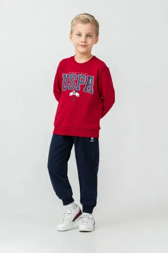 Resim U.S. Polo Assn Kids Erkek Çocuk Sweat Takım US2628-4