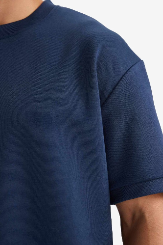 Resim Defacto Erkek T-shirt B6494AX/NV241