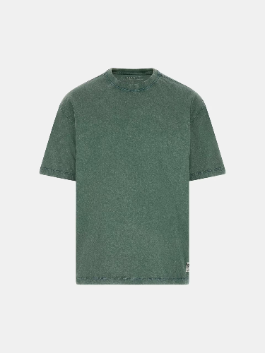 Resim Guess  Erkek  T-shirt M6GI18K3050-G8G4 Cn Ss Acıd Wash Oversıze Tee