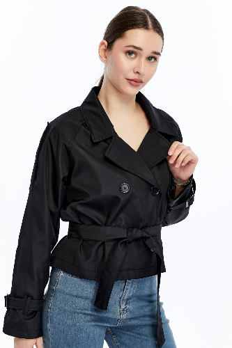 Resim Yenikoza Kadın Pardesü / Trençkot