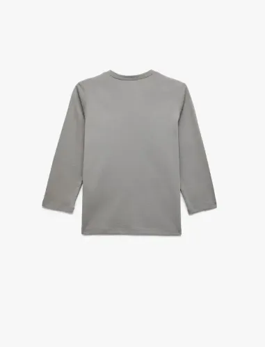 Resim Koton Erkek Çocuk Sweat 7WKB10131TK